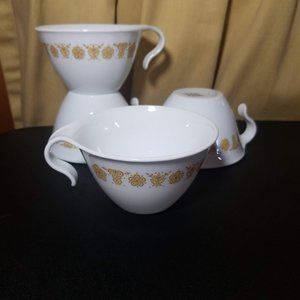 Vintage Corelle Pyrex "Butterfly Gold"